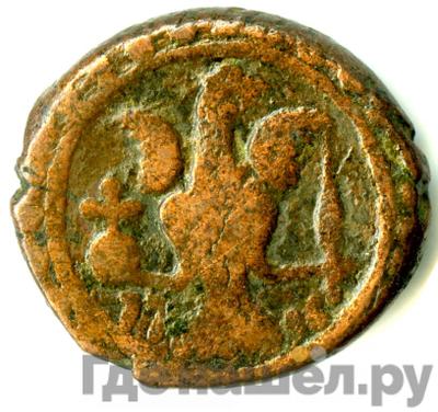 Реверс Полубисти 1796 года Грузинские монеты 1210 год хиджры