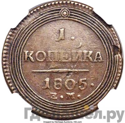 Монеты 1805 года