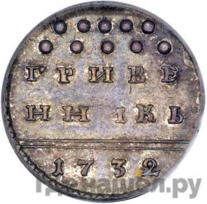 Монеты 1732 года