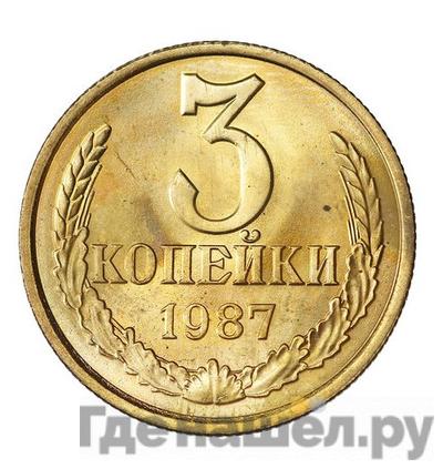 Монеты 1987 года