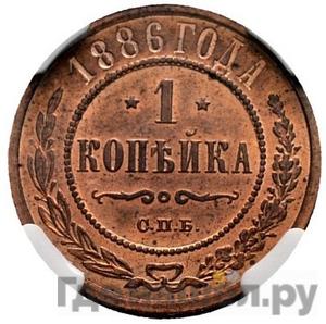 Монеты 1886 года