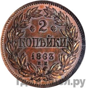 Монеты 1863 года