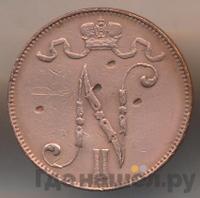 5 пенни 1910 года  Для Финляндии