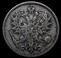 50 пенни 1893 года L Для Финляндии