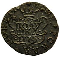 Полушка 1774 года