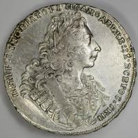 1 рубль 1729 года