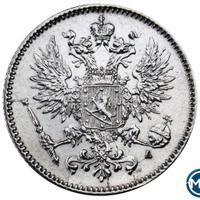 50 пенни 1893 года L Для Финляндии