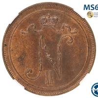 10 пенни 1910 года  Для Финляндии