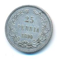 25 пенни 1890 года L Для Финляндии
