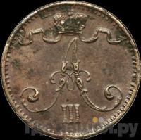 1 пенни 1882 года  Для Финляндии