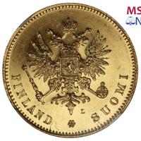 20 марок 1891 года L Для Финляндии