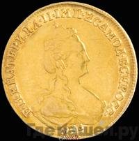 5 рублей 1781 года