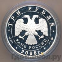 3 рубля 2008 года ММД