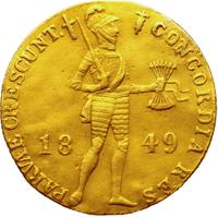 Дукат 1849 года  Нидерландская имитация