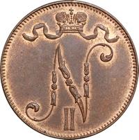 5 пенни 1914 года  Для Финляндии