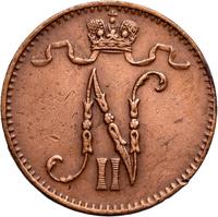 1 пенни 1895 года  Для Финляндии