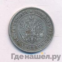 1 марка 1893 года L Для Финляндии