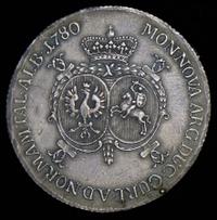 Талер 1780 года  Петр Брион