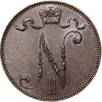 5 пенни 1898 года  Для Финляндии