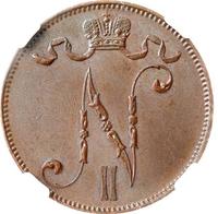 5 пенни 1913 года  Для Финляндии