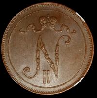 10 пенни 1916 года  Для Финляндии