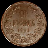 10 пенни 1916 года  Для Финляндии