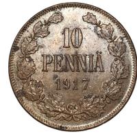 10 пенни 1917 года
