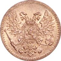 1 пенни 1917 года  Для Финляндии