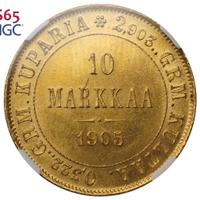 10 марок 1905 года L Для Финляндии