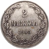 2 марки 1905 года L Для Финляндии