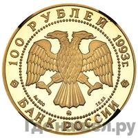 100 рублей 1993 года ММД