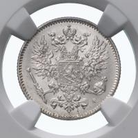 50 пенни 1916 года S Для Финляндии