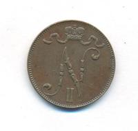 5 пенни 1913 года  Для Финляндии