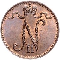 1 пенни 1904 года  Для Финляндии