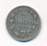 2 марки 1872 года S Для Финляндии