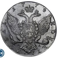 1 рубль 1774 года СПБ ТИ ФЛ