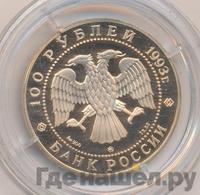 100 рублей 1993 года ММД