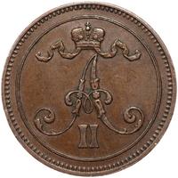 10 пенни 1866 года  Для Финляндии