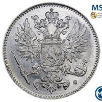 50 пенни 1915 года S Для Финляндии