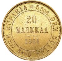 20 марок 1911 года L Для Финляндии