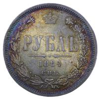 1 рубль 1884 года СПБ АГ