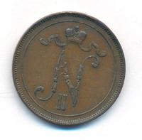 10 пенни 1909 года  Для Финляндии