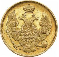 3 рубля - 20 злотых 1840 года