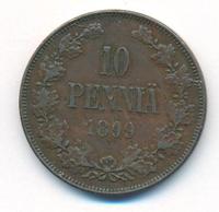 10 пенни 1899 года  Для Финляндии