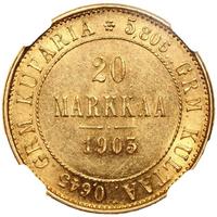 20 марок 1903 года L Для Финляндии