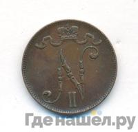 5 пенни 1912 года  Для Финляндии