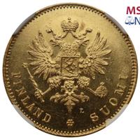 20 марок 1891 года L Для Финляндии