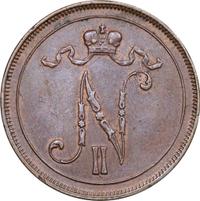 10 пенни 1914 года  Для Финляндии
