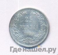 25 пенни 1890 года L Для Финляндии