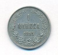 1 марка 1893 года L Для Финляндии